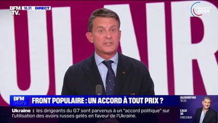 Législatives: "La gauche ne gagnera pas", estime Manuel Valls