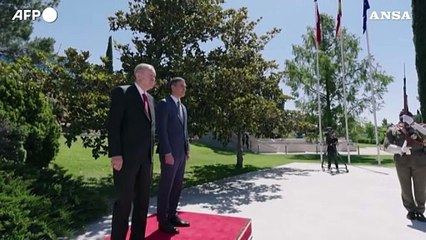 Spagna.Turchia, Sanchez ed Erdogan presiedono riunione bilaterale alto livello