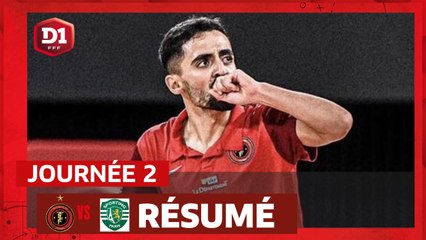 J2 : Toulon EF - Sporting Paris (4-2)