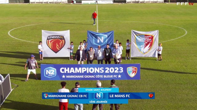 J1 I Marignane Gignac CB FC - Le Mans FC (0-2) en replay
