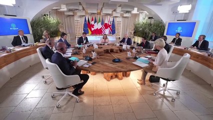 G7, 러 동결자산 활용 우크라에 69조 원 지원 합의 / YTN