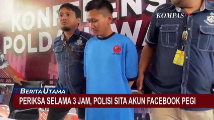 Usai Periksa Pegi Selama 3 Jam, Polisi Sita Akun Facebook Milik Pegi Setiawan