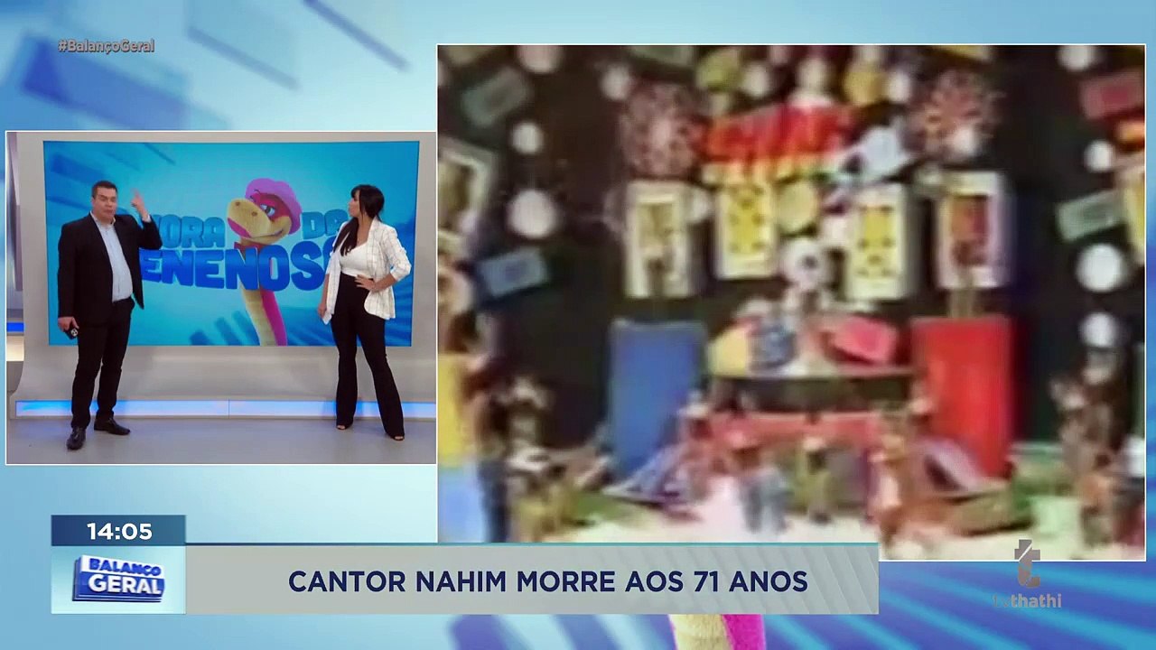 Cantor Nahim morre aos 71 anos