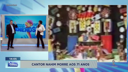 Cantor Nahim morre aos 71 anos