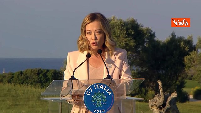 G7, Meloni: Sostegno unanime a proposta Usa su cessate il fuoco a Gaza e liberazione degli ostaggi
