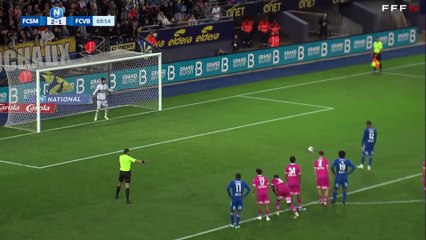 Le FC Villefranche égalise sur pénalty !