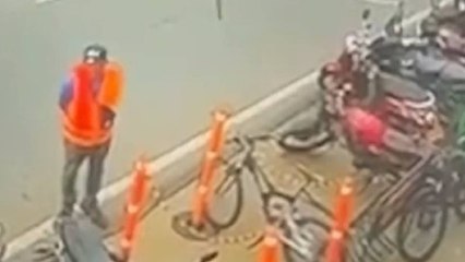 "Para mí es complicado, mi papá tiene un problema en su pierna": hijo del cuidador de las motos en Jamundí