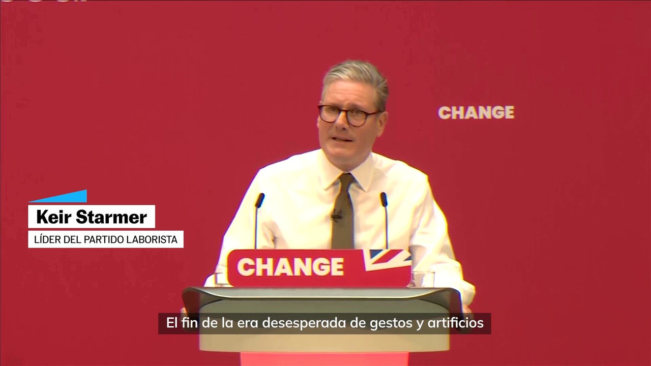 NO NOKeir Starmer presenta el programa del partido laborista para las elecciones