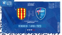 J28 I FC Martigues – Bourg-Péronnas 01 (1-1)