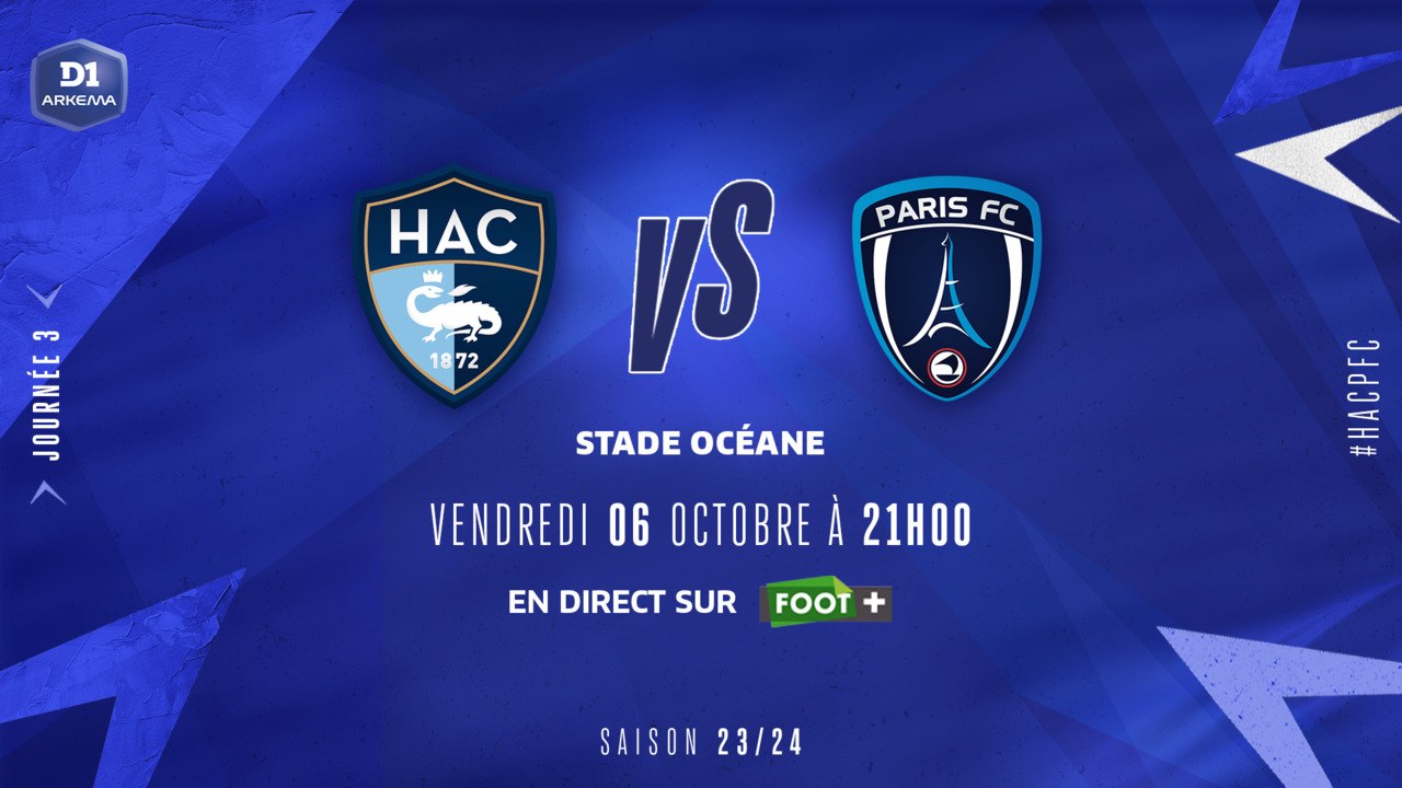 J3 | Le Havre AC – Paris FC (1-4)