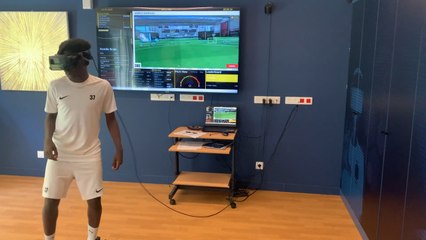 réalité virtuelle sur les joueurs de l'INF