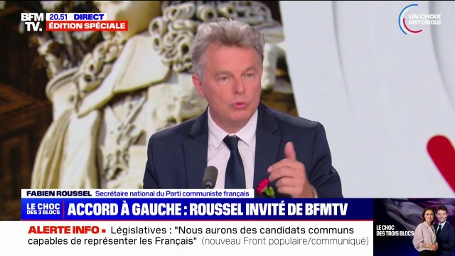 Fabien Roussel sur le programme du Nouveau Front populaire: Nous sommes nous tous d'accord pour dire que dans notre pays le racisme et l'antisémitisme ces dernières années se sont propagés