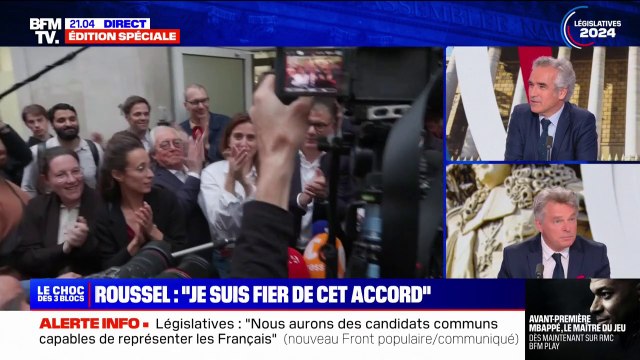 Fabien Roussel sur le Nouveau Front populaire: Raphaël Glucksmann a été avec nous pour co-écrire, partager ce programme