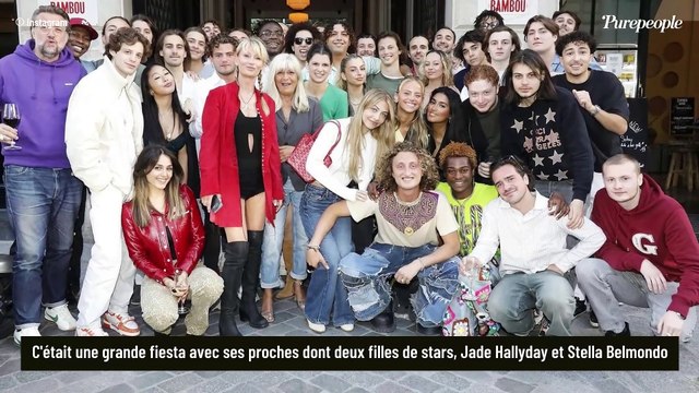 Joalukas Noah fête ses 20 ans : Le fils de Yannick Noah et d'Isabelle Camus s'éclate avec Jade Hallyday et Stella Belmondo