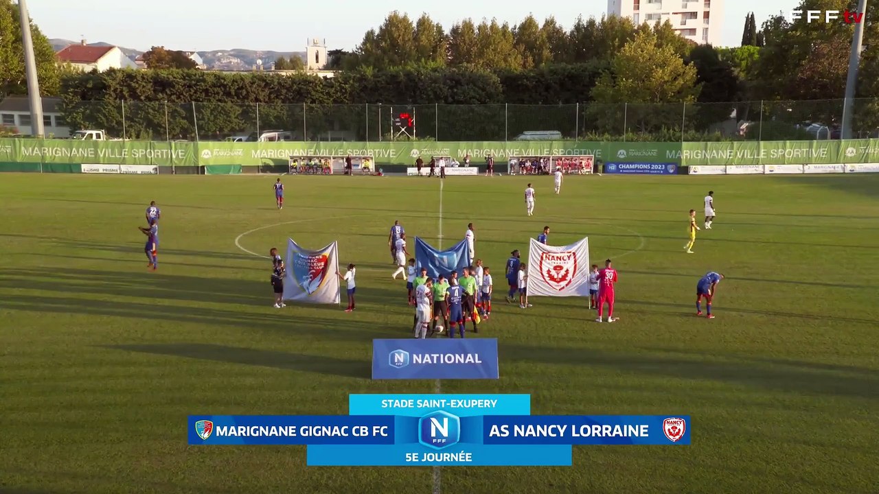 J5 I Marignane Gignac CB FC - AS Nancy L (1-1) en replay