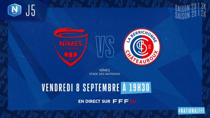 J5 I Nîmes Olympique - LB Châteauroux (2-2)