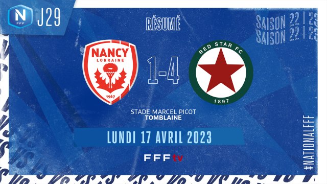 J29 | AS Nancy L. - Red Star FC ( 1-4 )
