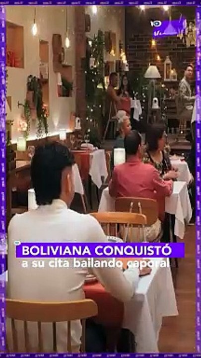 Boliviana conquistó bailando caporales en un programa de citas