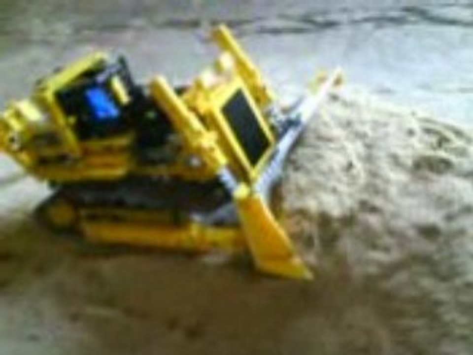 Rampe bulldozer