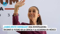 ¿Habrá efecto Sheinbaum? Una investigadora decidirá el futuro de la ciencia y la academia en México