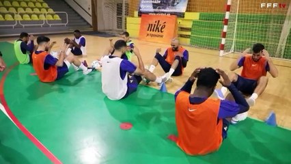 Sujet arrivee et entrainement Slovaquie