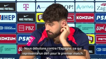 Croatie - Gvardiol prêt à affronter l’Espagne et Yamal