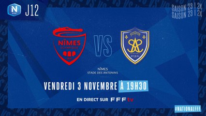 J12 I Nîmes Olympique-SAS Epinal (1-3)