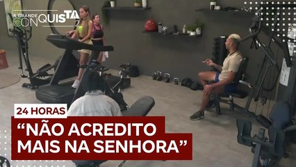 Brenno discute com Dona Geni e a cobra por não defender Catia | A Grande Conquista