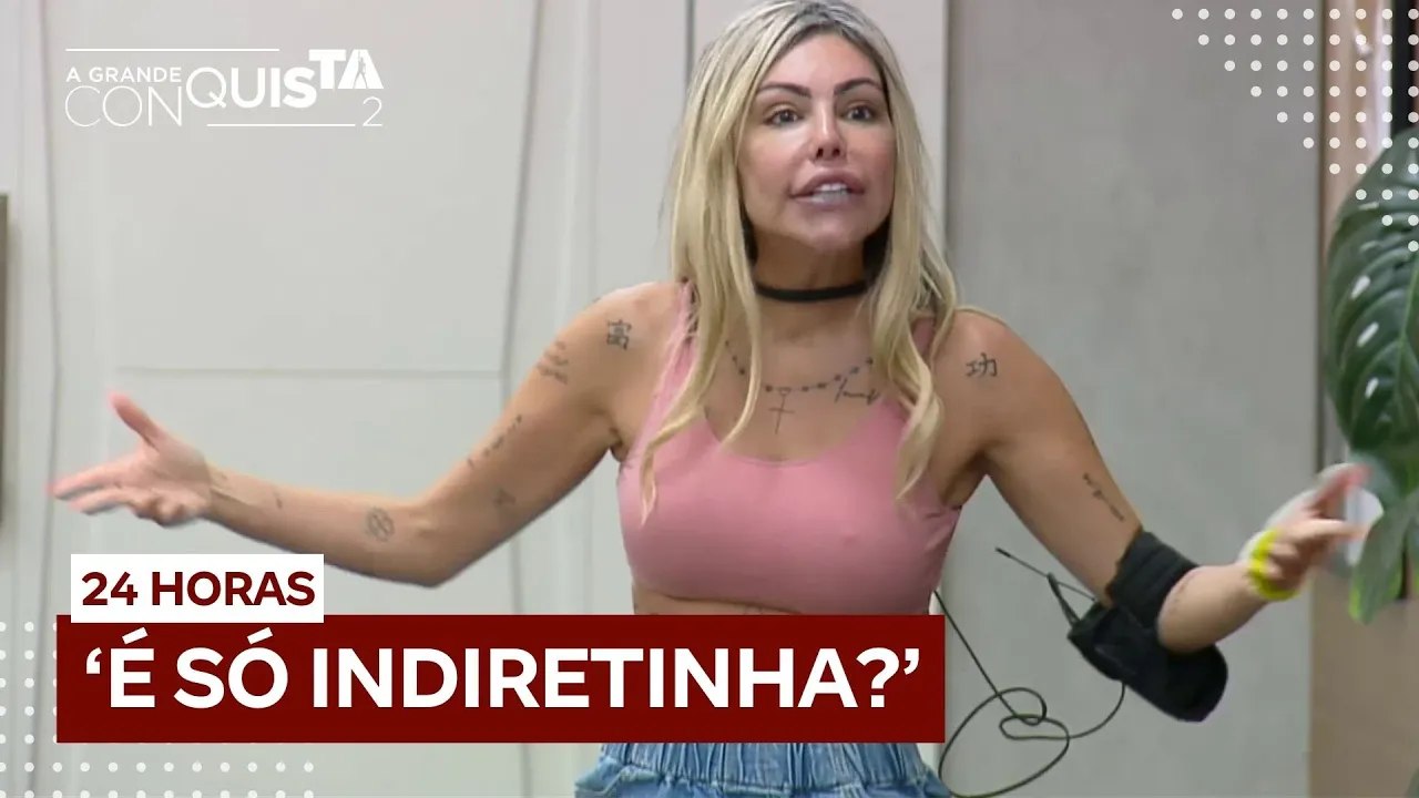 Liziane cobra Bruno e Kaio por fazerem fofocas sem dar nomes | A Grande Conquista