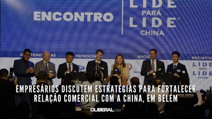 Descargar video: Empresários discutem estratégias para fortalecer relação comercial com a China, em Belém