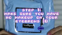 HOW I DO MY EYEBROWS! Alex Dorame - YouTube