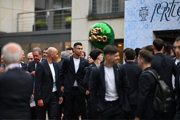 استقبال مميز لبعثة المنتخب البرتغالي في ألمانيا