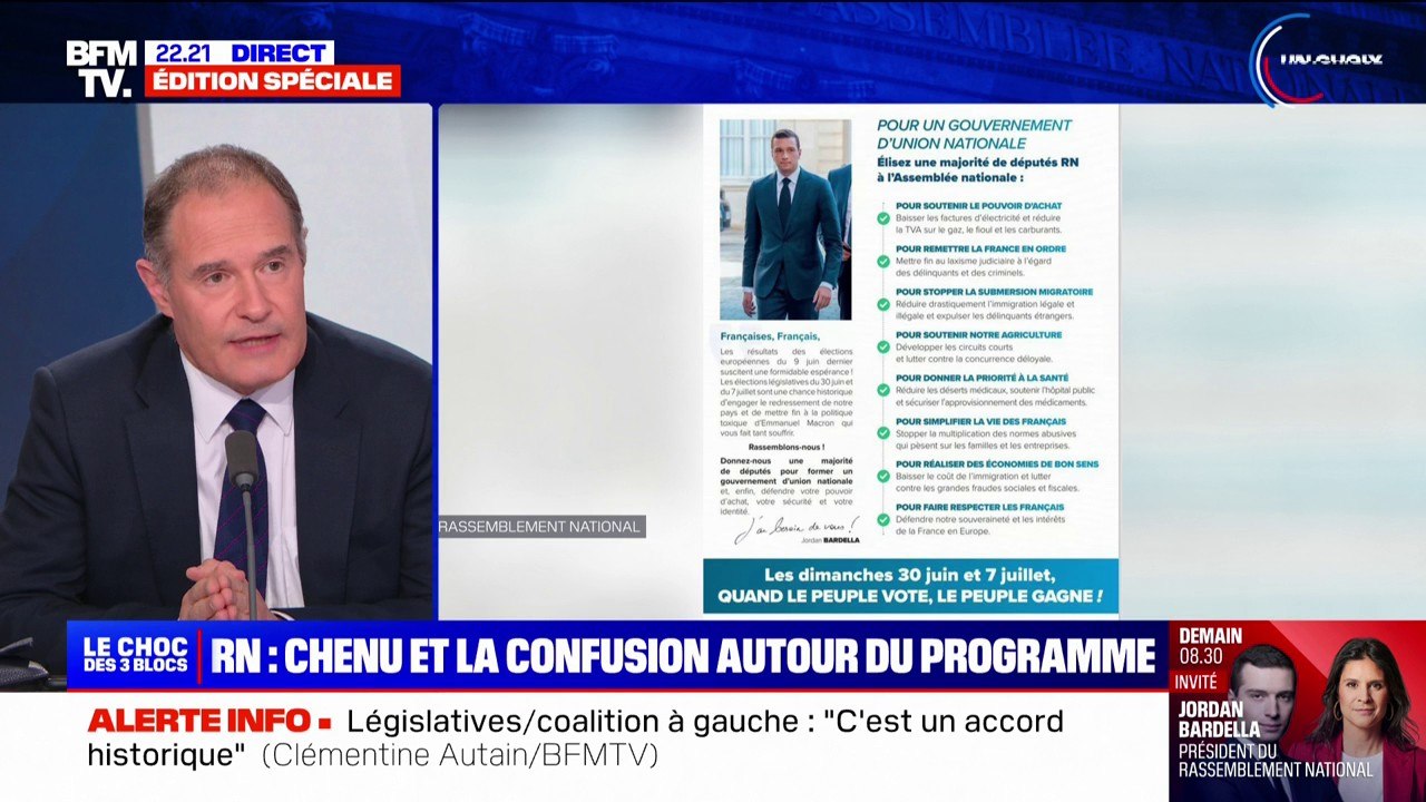 Programme du Rassemblement national: "Les retraites viendront dans un deuxième temps" affirme Fabrice Leggeri