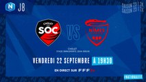 J8 I SO Cholet - Nîmes Olympique (0-2)