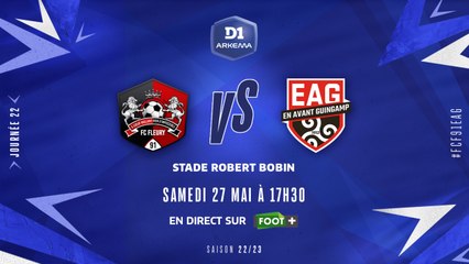 J22 I FC Fleury 91 – EA Guingamp (6-0)