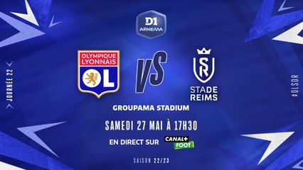 J22 I Olympique Lyonnais – Stade de Reims (7-1)