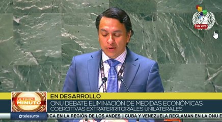 ¡Honduras contra el bloqueo! "Estas acciones resquebrajan el desarrollo de los países"