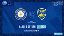 J1 I FC Versailles – FC Sochaux-Montbéliard (1-1)