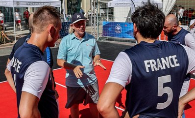 Les Bleus du Futnet à Saint-Raphaël