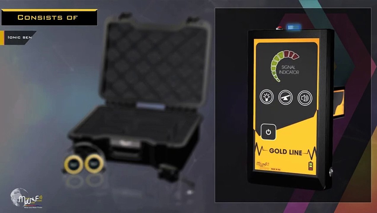 GOLD LINE  Functions and features , Gold Detector