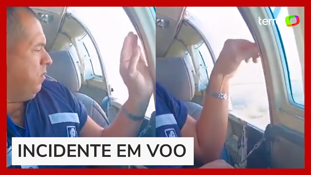 Porta do avião se abre durante voo no trajeto entre Recife e Maceió; veja vídeo