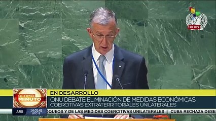 Brasil señaló que las medidas coercitivas contribuyen a la desigualdad