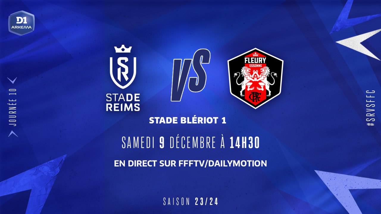 J10 I Stade de Reims – FC Fleury 91 (2-0)