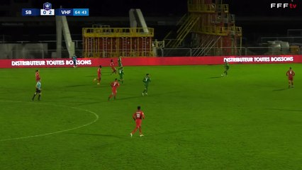 La réduction du score de Saint Brieuc sur une enorme erreur défensive !