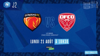 J2 | Le Mans FC - Dijon FCO (1-1)
