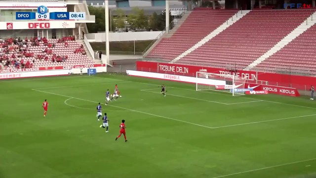 Zakaria Fdaouch ouvre le score pour le Dijon FCO