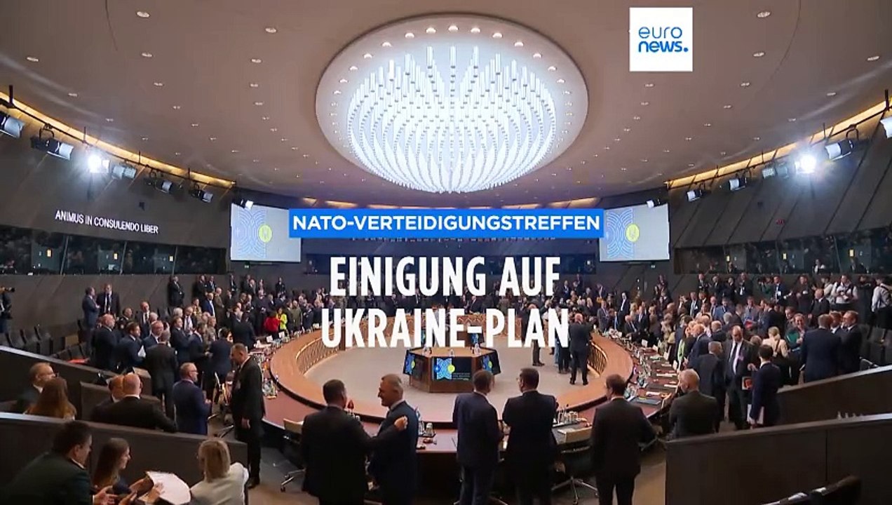 Nato-Verteidigungstreffen: Einigung auf Ukraine-Plan