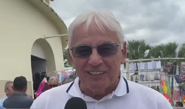 Efraim Morais prestigia festa de Santo Antonio em Piancó e diz que sua presença independe de política