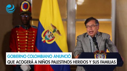Gobierno colombiano anunció que acogerá a niños palestinos heridos y sus familias