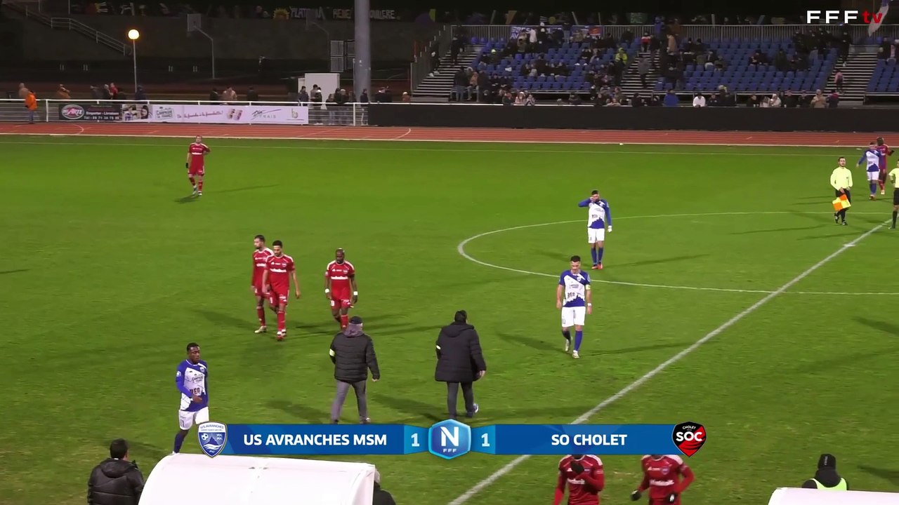 J17 I US Avranches MSM – SO Cholet (2-1) en replay